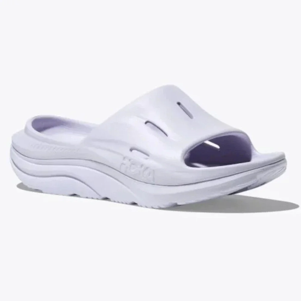 Hoka One One Ora Recovery Slide 3 1135061/ETHR Mens 14 Purple Sandals JAX1985